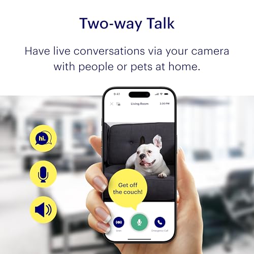Canary View Indoor Home Security Camera 1080p HD WiFi IP | 24/7 Watch Live Video, Motion Alerts, Two-Way Talk, Night Vision, 10x Zoom, Private Mode, Works with Alexa, Google Assistant and More - Image 3