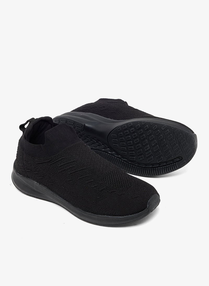 Seventy Five Casual Knitted Slip On Sneakers - Image 3