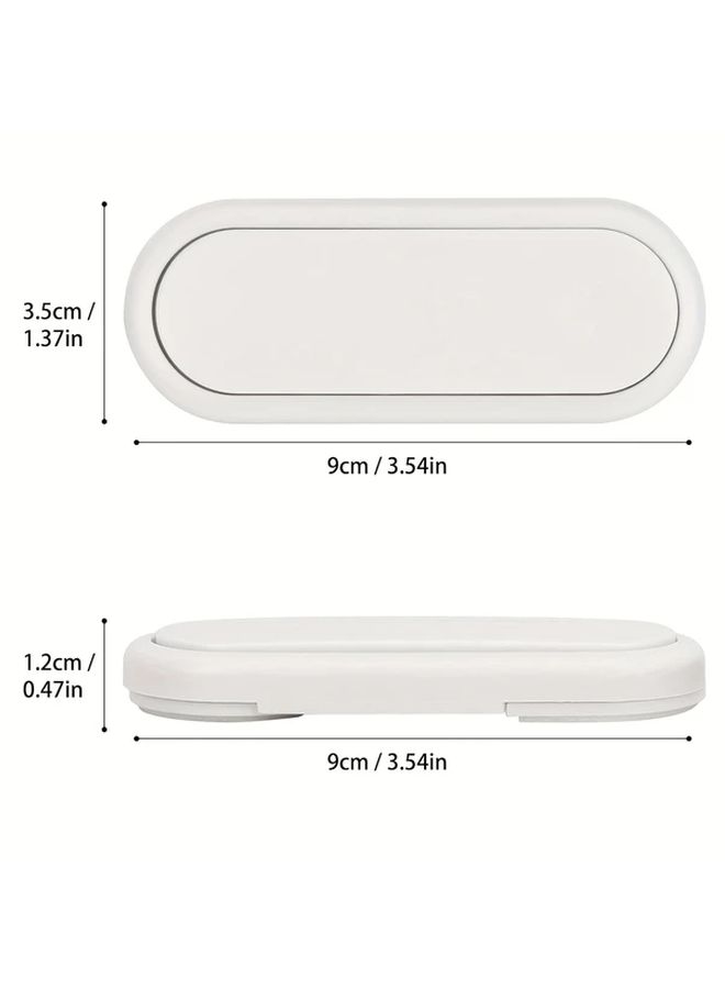 Green Convex 8 Piece Drawer Lock Cabinet Lock Buckle Set For Kitchen Living Room Bedroom Prevent Cabinets Drawers From Opening Easily - Image 2