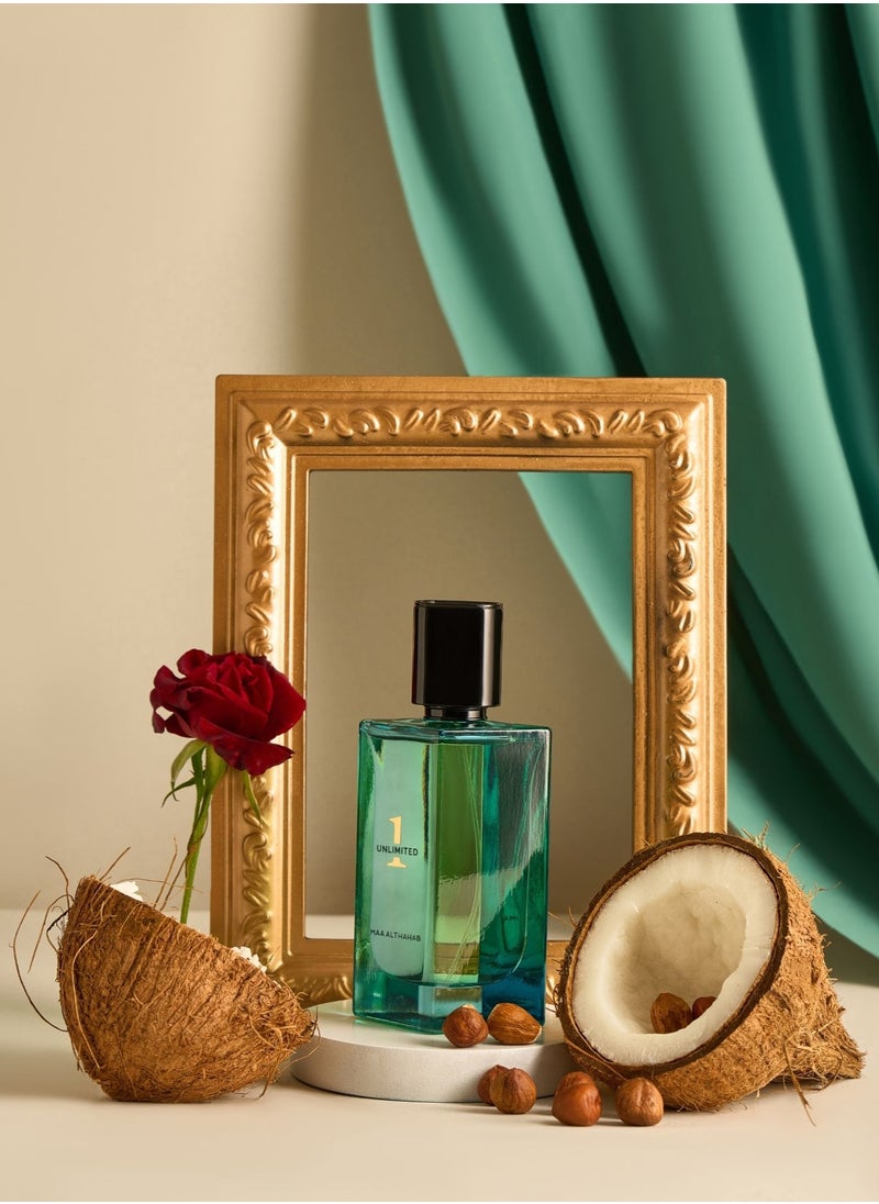 MAA ALTHAHAB | Unlimited 1 EDP | Long-Lasting & Bold Unisex Fragrance | 75 ML | For Those Who Dare to Be Limitless