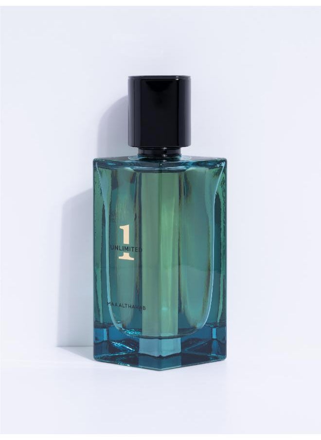 Maa Althahab - MAA ALTHAHAB | Unlimited 1 EDP | Long-Lasting & Bold Unisex Fragrance | 75 ML | For Those Who Dare to Be Limitless - Image 1