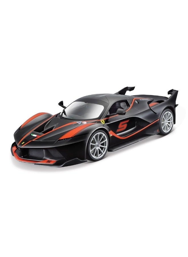 Bburago - Ferrari FXX K 1/18 Die Cast Vehicle - Black - 18-16010 - Image 1
