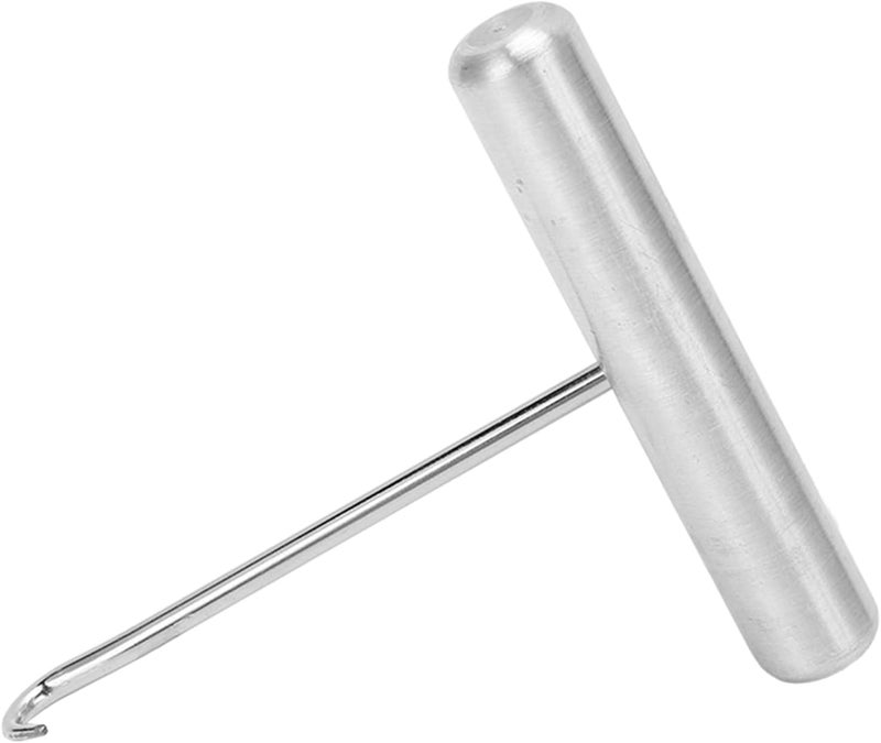 Racket String Assistance Puller, Stainless Steel Stringing Tool, 8.5x10cm for Tennis Badminton Squash Rackets - Durable Metal Construction, Arc Contact Design, Easy String - Image 1