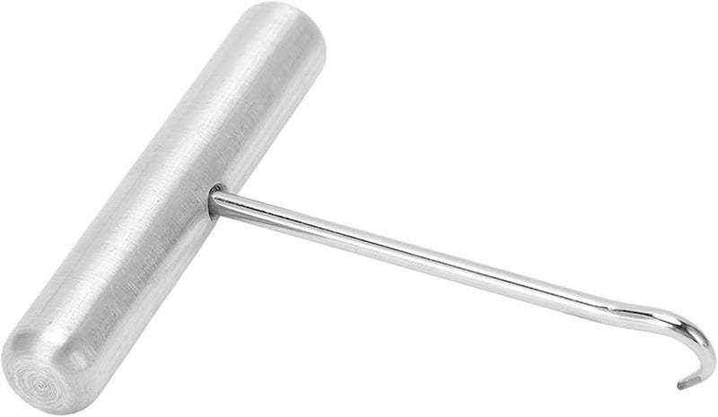 Racket String Assistance Puller, Stainless Steel Stringing Tool, 8.5x10cm for Tennis Badminton Squash Rackets - Durable Metal Construction, Arc Contact Design, Easy String - Image 5