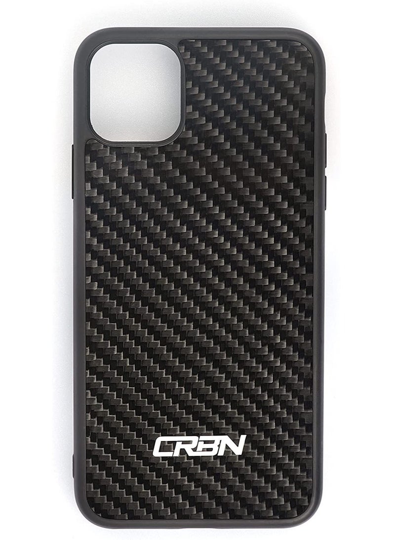 سي ار بي ان جراب هاتف iPhone 11 PRO من ألياف الكربون - غطاء خلفي - Image 1