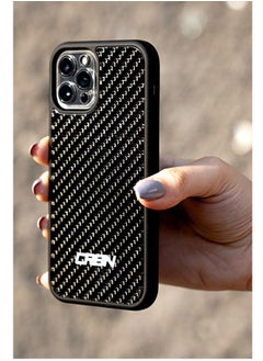 crbn Real Carbon Fiber iPhone 11 PRO - Mobile Back Cover Twill  - Image 2