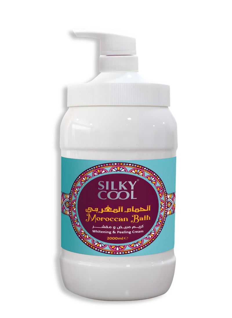 Silky Cool Silky Cool Moroccan Bath Whitening and Peeling Cream 2000ml 