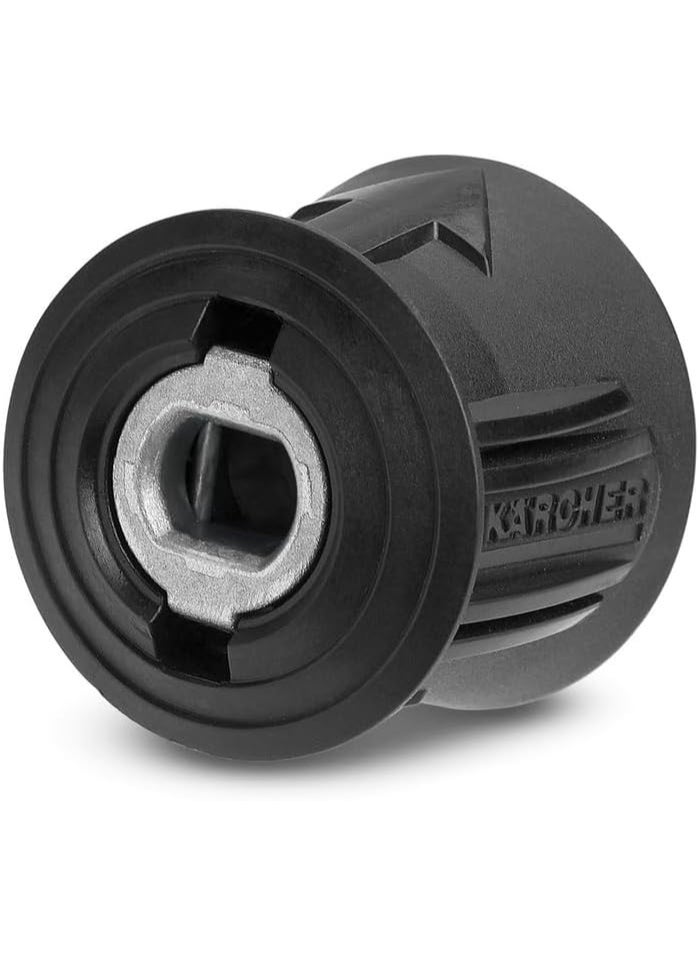 Kärcher High Pressure Quick-Fitting Pipe Union A, Black - Image 1