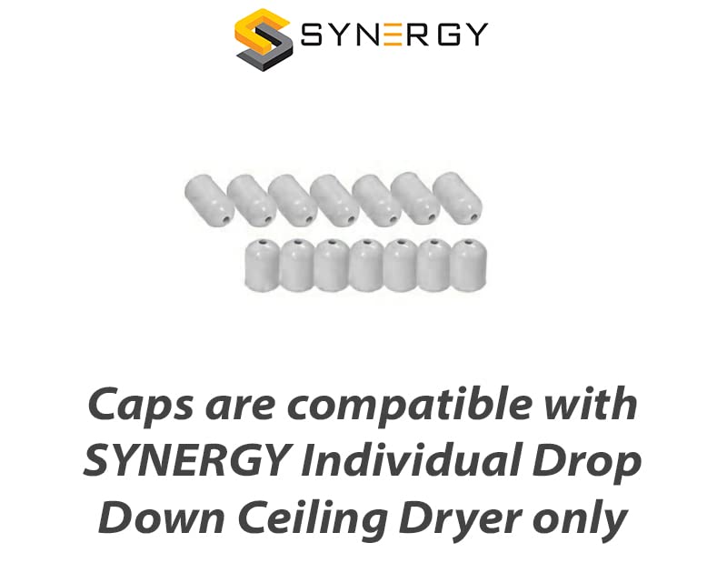 Synergy Ropes And Abs Caps Set For Individual Drop Down Railer Ceiling Drying Stand, Plastic, 10 X10 X 5 Cm - Image 5
