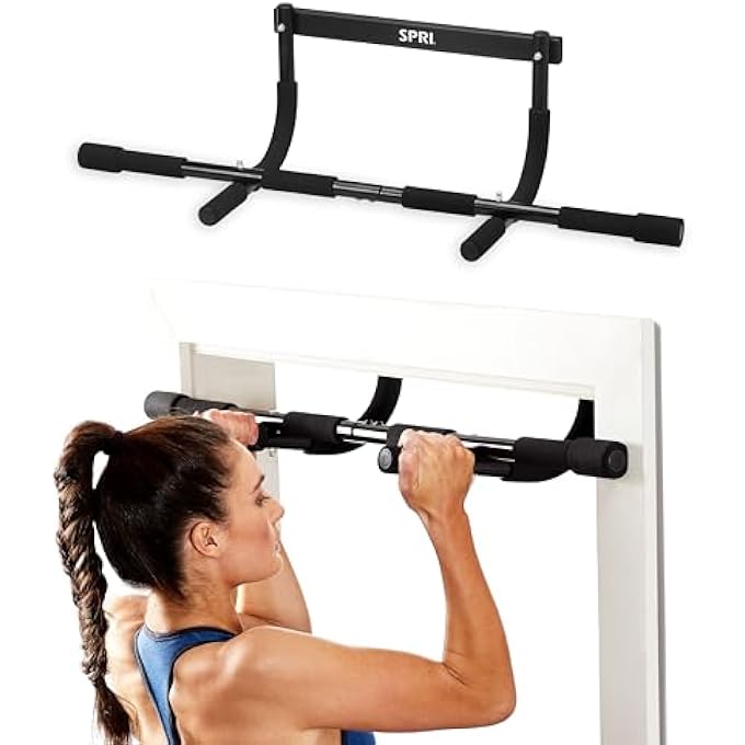SPRI Pull Up Bar Grip Door Frame Mounting - Image 1