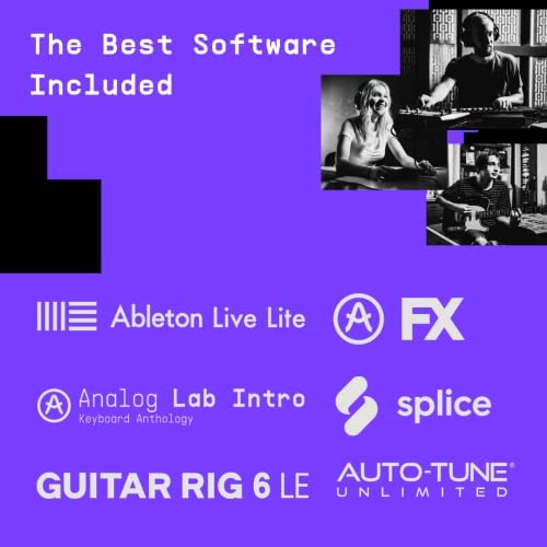 Arturia أرتوريا - ميني فيوز 4 - واجهة صوت و MIDI USB مدمجة مع برنامج إبداعي للتسجيل والإنتاج والبودكاست والجيتار - أبيض - Image 5