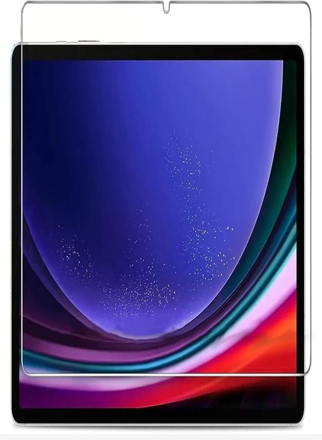 AOOKAY Screen Protector for Samsung Galaxy Tab S9 Plus/S9 FE Plus/S7 FE 5G/S8 Plus, HD Tempered Glass for Samsung Galaxy Tab S9 Plus/S9 FE Plus/S7 FE 5G/S8 Plus (1 Pack)