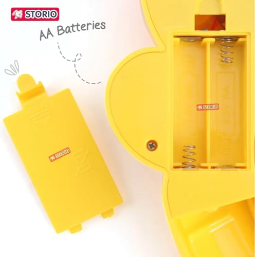 Storio Premium Electronic Fishing Game for Kids | Rotating Fish Catching Toy with 15 Fish & 4 Magnetic Rods | Fun Interactive Board Game for Boys & Girls - Image 3