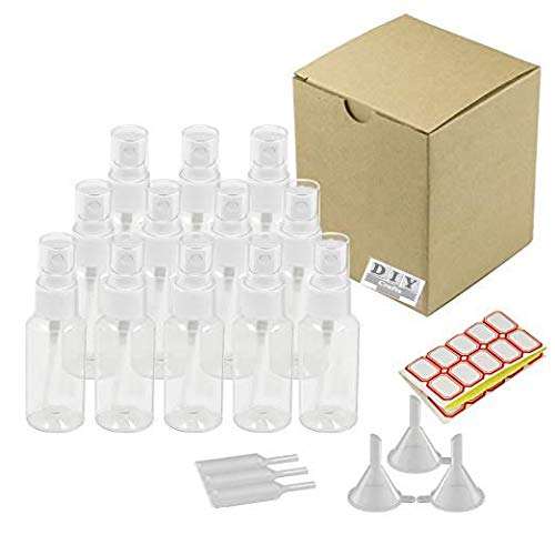 DIY Crafts Transparent Travel Bottle Toiletries Liquid Containers for Cosmetic Makeup Pack Of 15 Bottle Set Combo Offer - Image 5