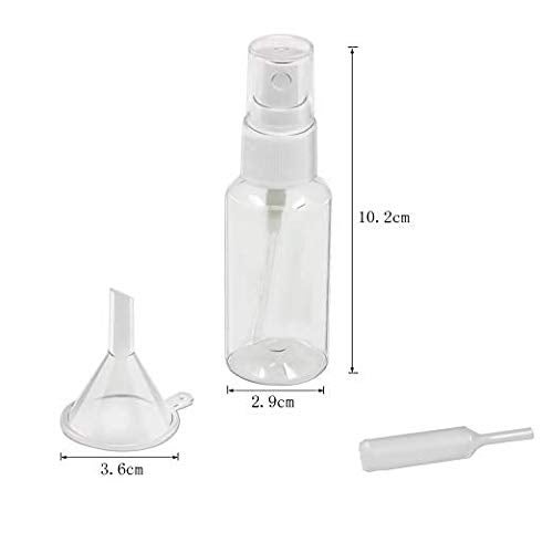 DIY Crafts Transparent Travel Bottle Toiletries Liquid Containers for Cosmetic Makeup Pack Of 15 Bottle Set Combo Offer - Image 4