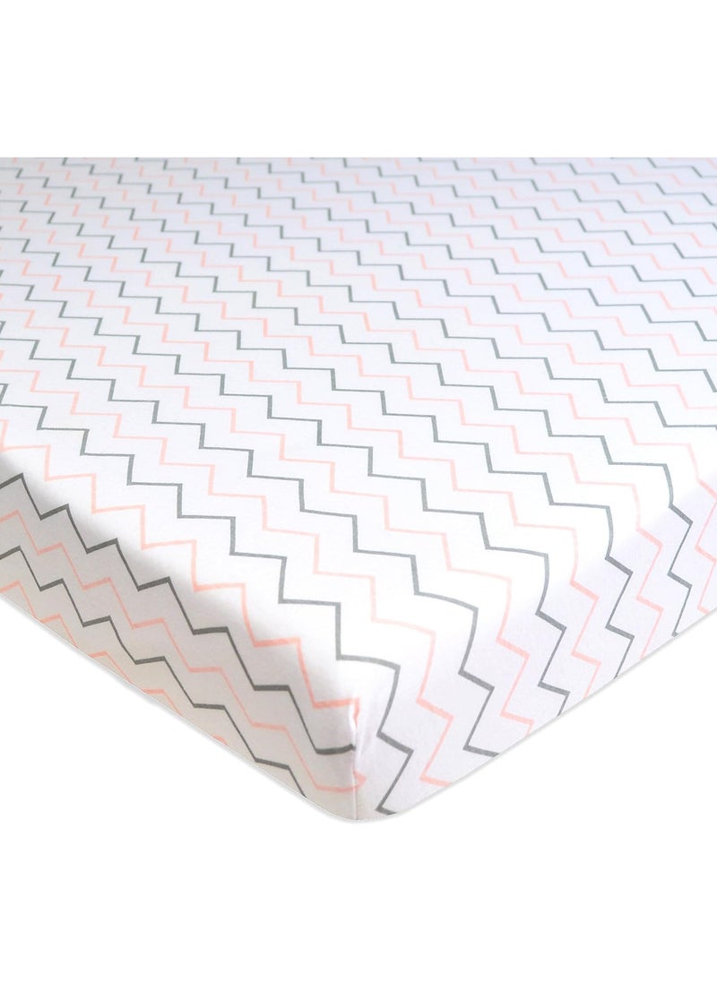Moro Moro Soft & Breathable Mini Crib Sheet – 100% Cotton  - Image 3