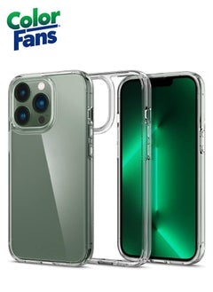 Color Fans Ultra Hybrid Designed for iPhone 13 Pro Max Case Crystal Clear  - Image 1