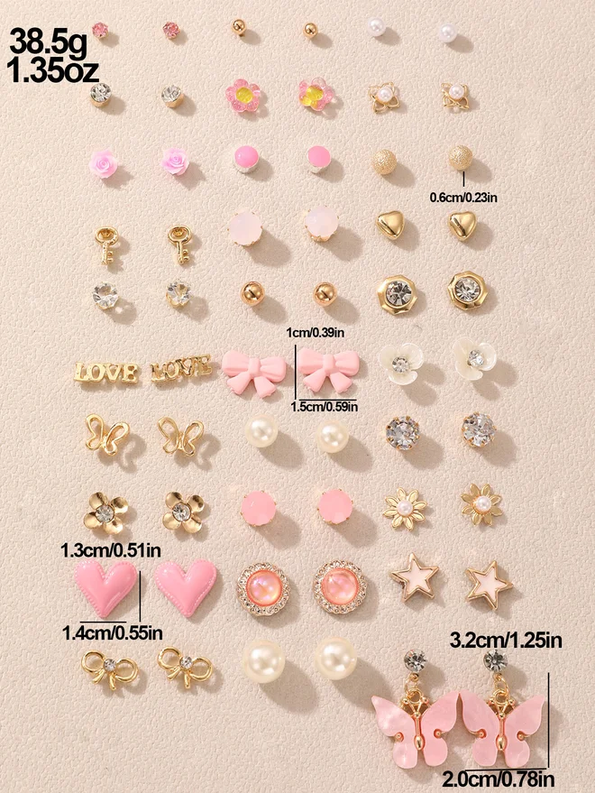 Take Two Take Two Set of 30 - Assorted Earrings