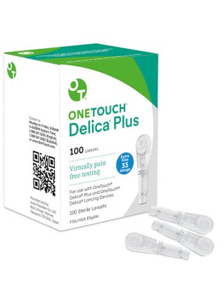 OneTouch Delica Plus Lancets for Diabetes Testing | Extra Fine 33-Gauge for Blood Test | Diabetic Supplies for Blood Sugar Monitor | for Lancing Device, 100 Count - pzsku/Z2C433573EC8436C20A23Z/45/1747744162/4085458e-7e7d-4857-ac4b-e575e00540ac