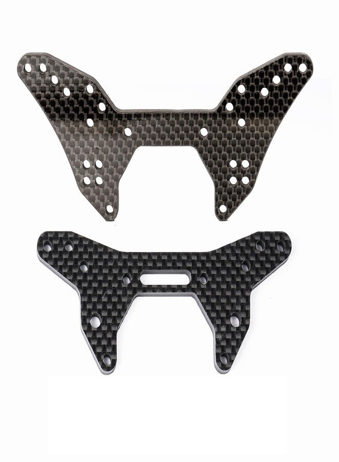 MOSHNOLY 5MM Carbon Fiber Shock Tower Front & Rear for Arrma 6S 1/7 Limitless F1/Felony/Infraction 6S,Thick Durable Upgrades Replacement Shock Tower Part,ARA320513(F) ARA320512(R) - Image 1