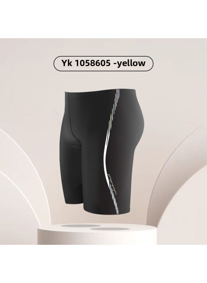 Generic - Swimming Trunks Men's Double-layer Sports Plus Size Five-point Trunks Swimming Trunks Quick-drying Hot Spring Swimming Trunks Racing Pants Wholesale-Color:19- - Image 1