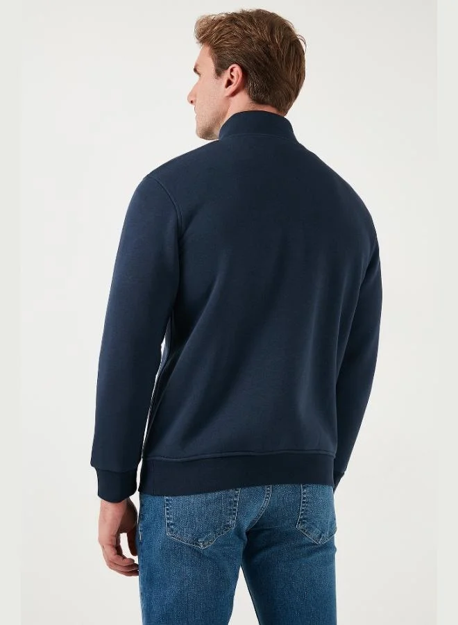 Buratti  Buratti Cotton Regular Fit Stand-Up Collar 2-Pack Men's Sweatshirt 59052592S2 for Men | Best Price UAE