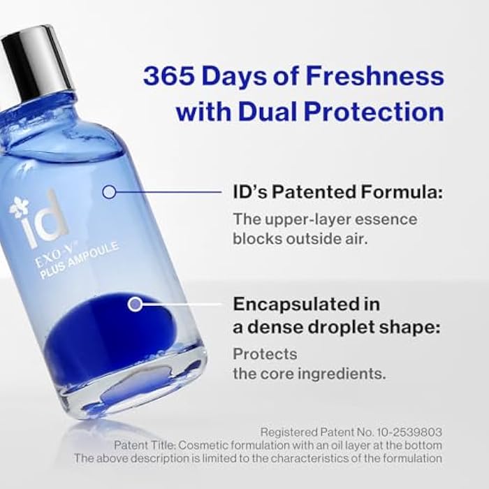 ID PLACOSMETICS أمبول idplacosmetics EXO-V Plus 1.01 أونصة سائلة (30 مل) – سيروم كوري للميكرونيدلنج لبشرة أكثر نعومة وامتلاء، 99.9% 100.4 نانومتر إكسبوزوم مغلف + NMN، لأسطوانة الميكرونيدل (250 ميكرومتر) - Image 5