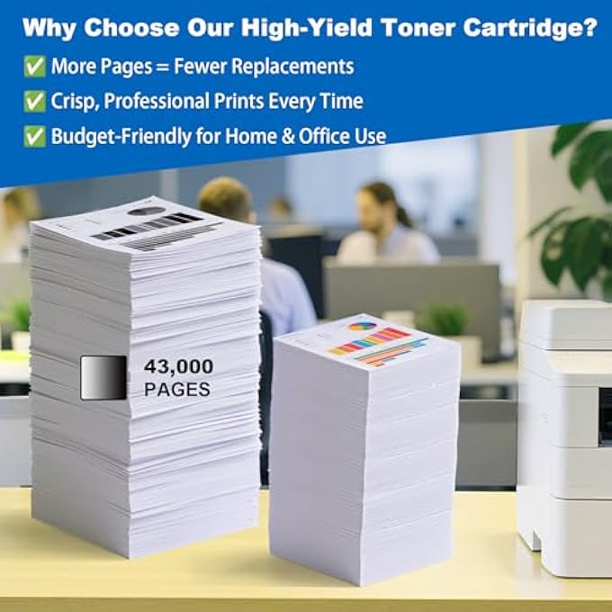 BLACK TONER TYPE 6110D/6075/6110D TONER CARTRIDGE COMPATIBLE WITH RICOH 841332 TYPE 6110D 6075 TONER CARTRIDGE FOR RICOH AFICIO MP6000 MP6500 MP7000 MP7500 MP8000 PRINTERS(2-PACK ) - Image 3