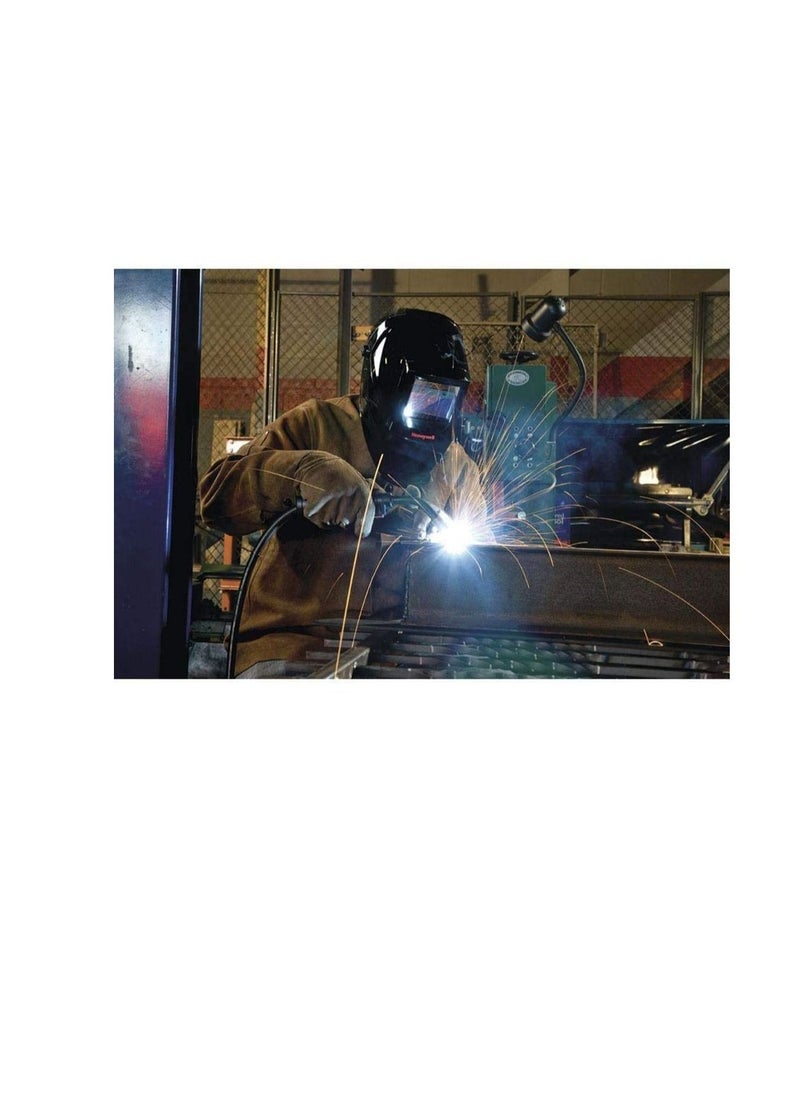 Honeywell - Honeywell HW100 Complete Welding Helmet with Shade 10 Auto Darkening Filter (Adf) - Black - Image 1