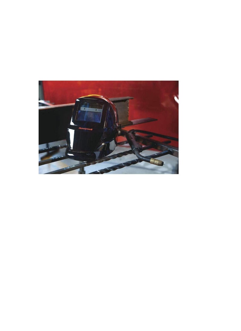Honeywell - Honeywell HW100 Complete Welding Helmet with Shade 10 Auto Darkening Filter (Adf) - Black - Image 1