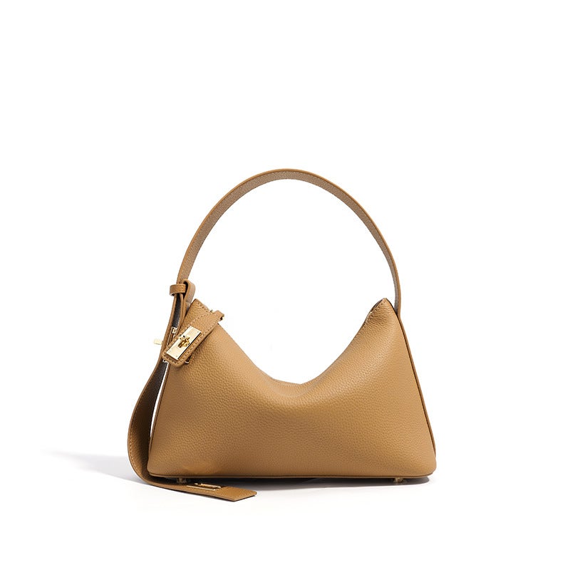 Women's Genuine Leather Hobo Bag - Image 5