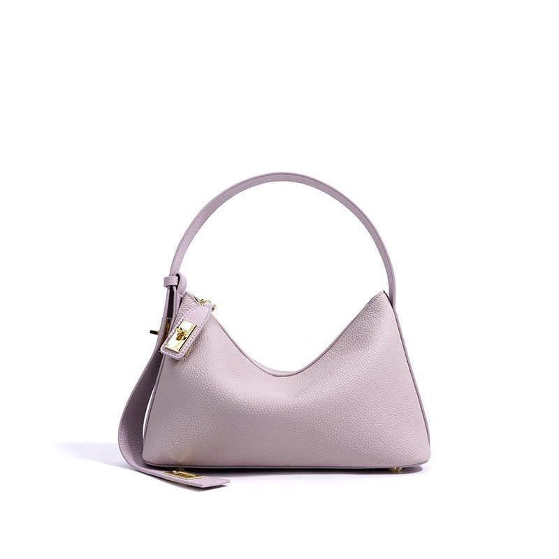 Women's Genuine Leather Hobo Bag - Image 4