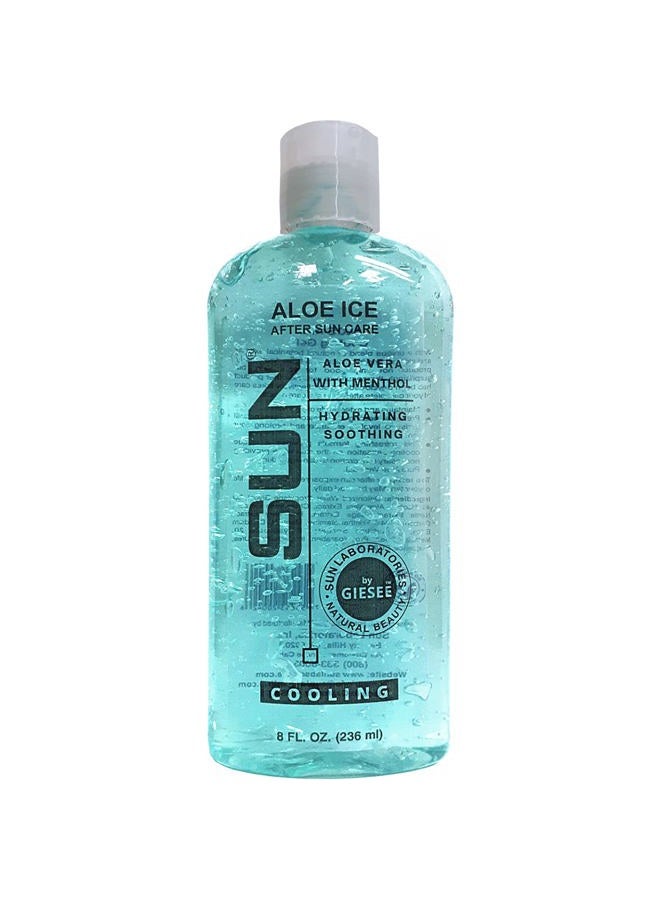 SUN LABORATORIES Labs Finalising Gel 240ml - After Care Pure Aloe Vera Gel with Menthol Moisturiser Over Exposure To Moisturising Soothing Skin Face And Body - Image 1