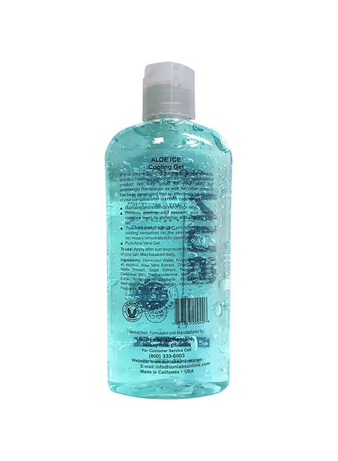 SUN LABORATORIES Labs Finalising Gel 240ml - After Care Pure Aloe Vera Gel with Menthol Moisturiser Over Exposure To Moisturising Soothing Skin Face And Body - Image 2