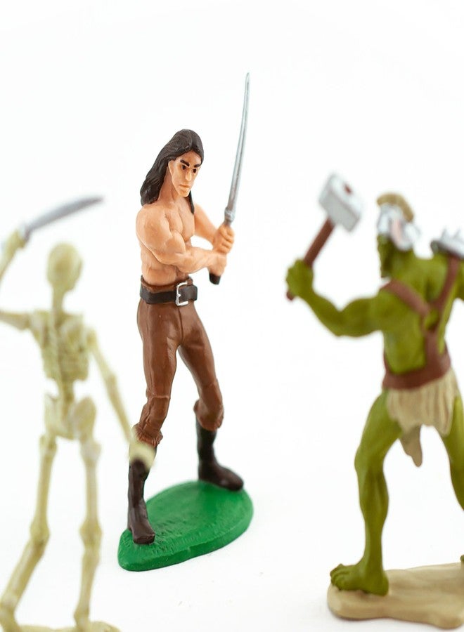 Safari Ltd. Heroes and Monsters Designer TOOB - 6 Mini Fantasy Figurines - Fantasy Toy Set for Boys, Girls, and Kids Ages 3+ - Image 5