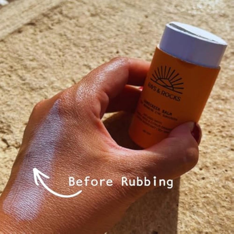 Sunscreen Balm, Fast Absorbing Zinc Sunscreen, SPF 30+, Water Resistant, Carrot Seed & Citrus Orange, 60gm - Image 2