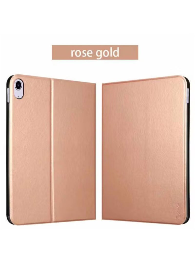 ELTRAZONE Rose Gold Folding Stand Shell for Apple iPad Mini 1/2/3/4/5 – Slim Tablet Cover - Image 1