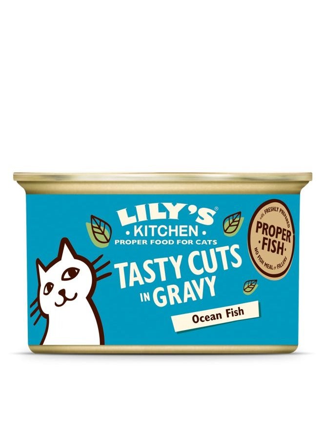 Lily's Kitchen - Ocean Fish Tasty Cuts in Gravy Cat Wet Food 85g - Image 1