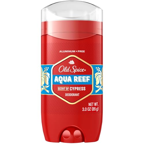 Old Spice Red Zone Deodorant Solid Aqua Reef 3 oz Pack of 10