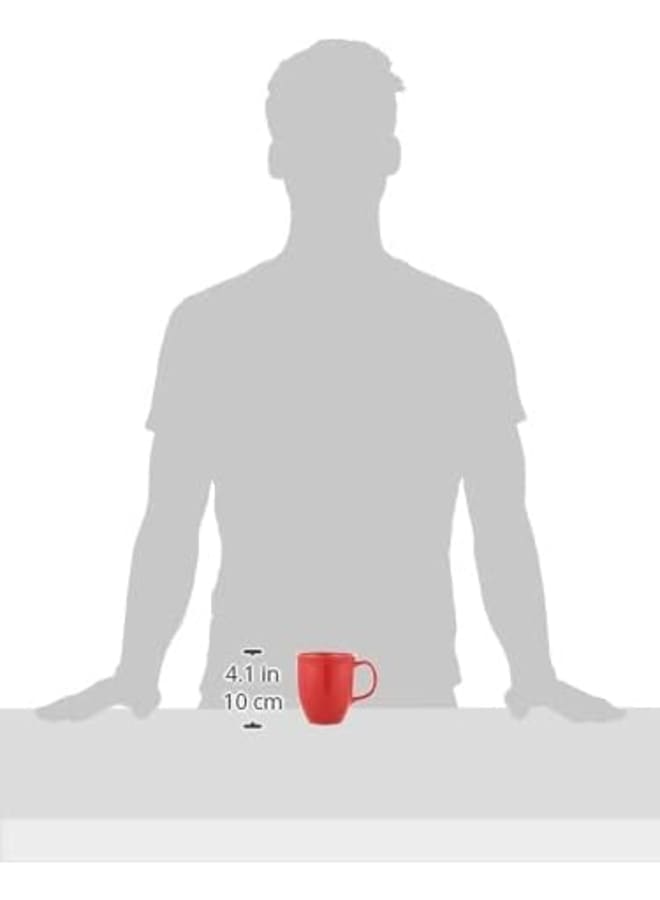 Rosa By Fathy Mahmoud Mug - Red - Image 4