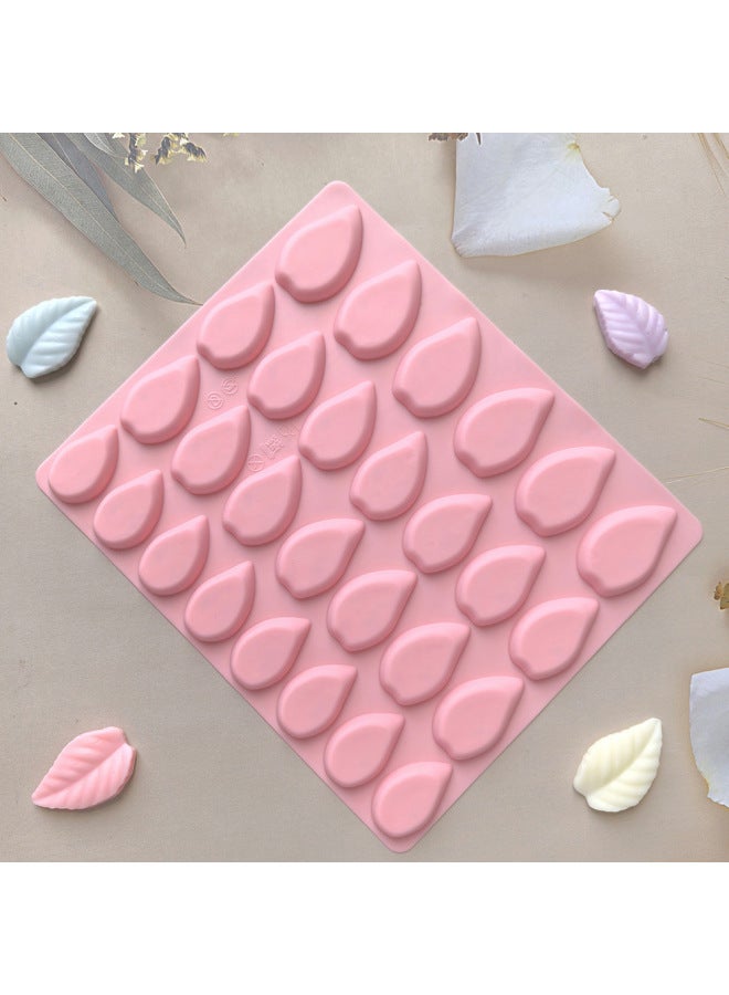 28 Even Leaves Chocolate 543 Chocolate Cookie Mold Cake Mold Ice Cream Candy Silicone Mold-Color:2 Bags (color Can Be Noted) - Image 2