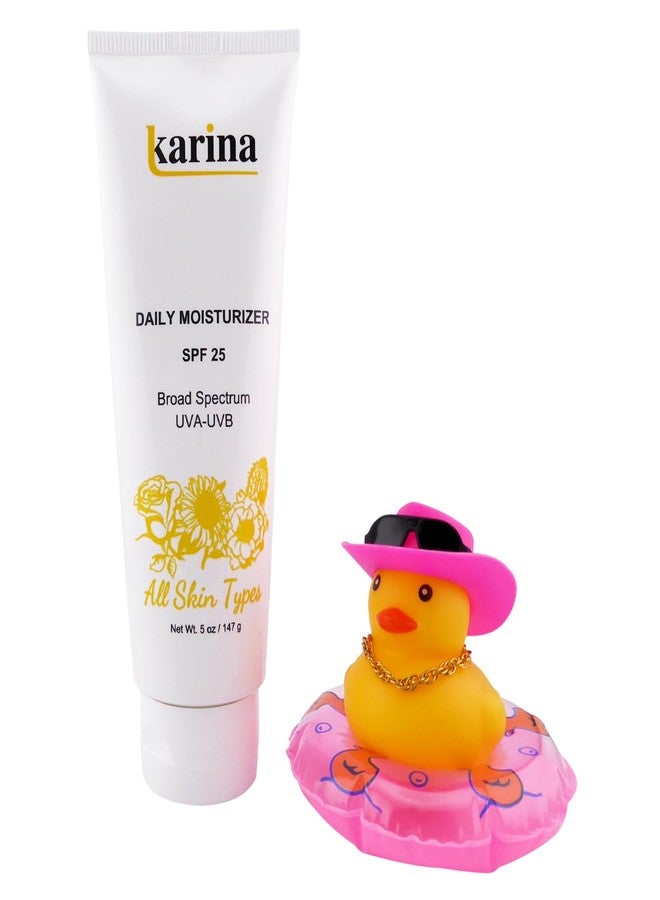 Karina Skincare Daily Moisturizer SPF 25 - Broad Spectrum Sun Protection - Hydrates and Nourishes - Peptide & Antioxidant Formula - Suitable for All Skin Types - 5oz - Image 1