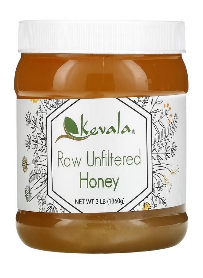Kevala Raw Unfiltered Honey 3 lb 1360 g - Image 1