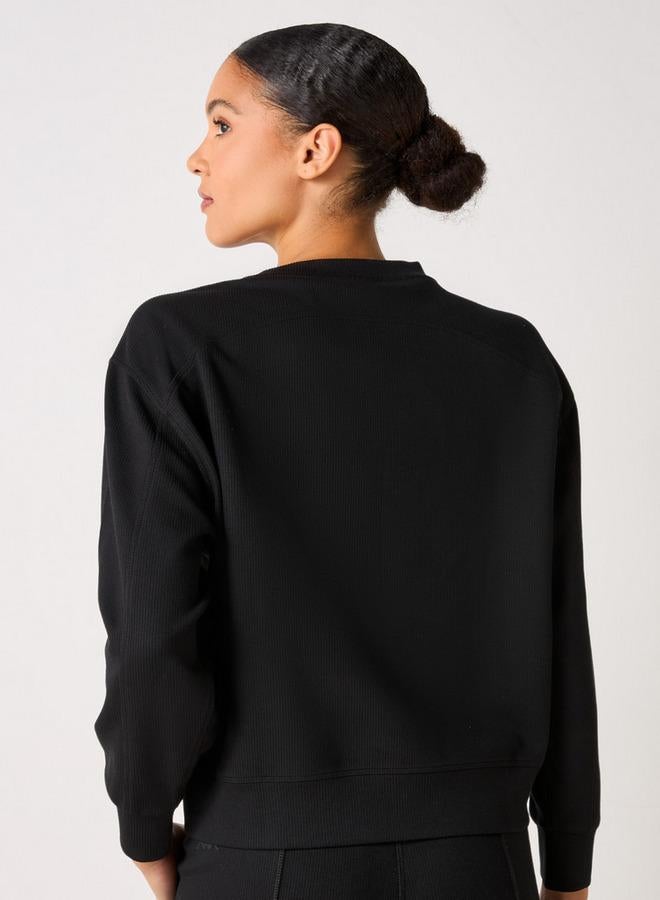 كابا سويت شيرت بأكمام طويلة وطبعات شعار من كابا - Image 3