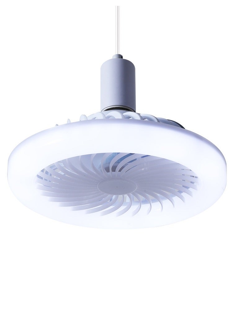 مروحة ضوء ذكي للتحكم عن بعد مروحة سقف led ضوء برغي عالمي - Image 1