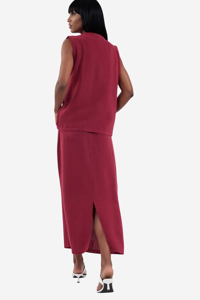 Jennyfer Cotton Viscose Linen Two-Piece Coord - Image 3