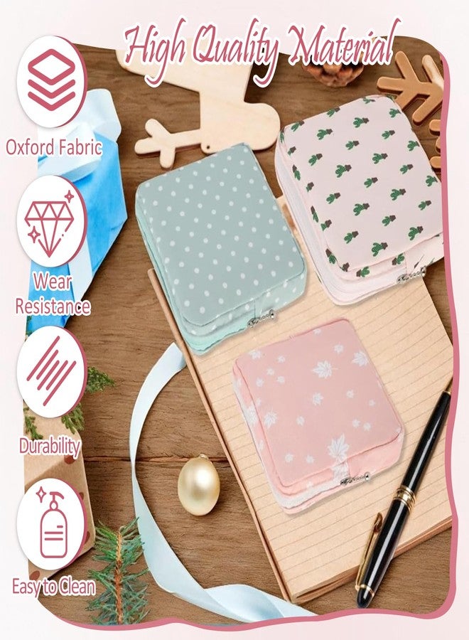Homeaura Sanitary Pad Pouch for Women - Hygienic, Compact, Reusable Fabric Hygienic Storage | Portable Design | Reusable Cotton | Multi-Use Organizer | Lightweight Carry - Image 3