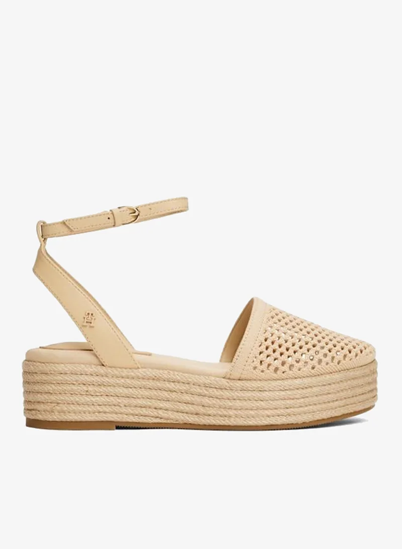 TOMMY HILFIGER Adjustable Ankle Strap  Wedge Sandals