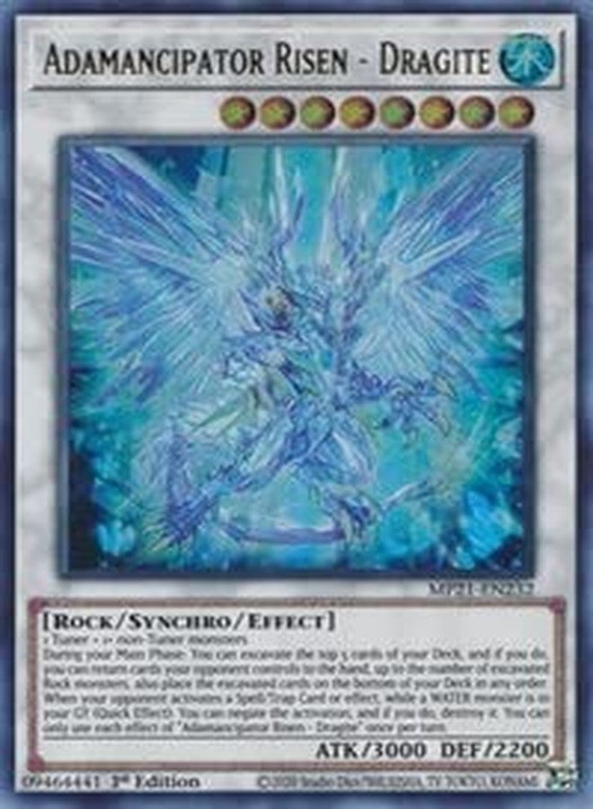 Yu-Gi-Oh! Adamancipator Risen - Dragite - MP21-EN232 - Ultra Rare - 1st Edition