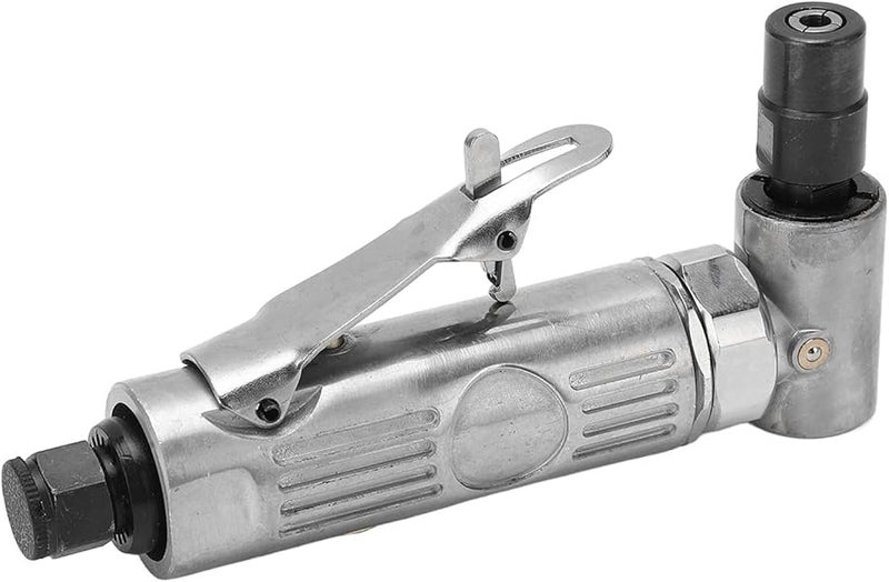 90 Degree Right Angle Air Die Grinder 20000RPM with 1 4 Inch Collet and Grinding Set - Image 3